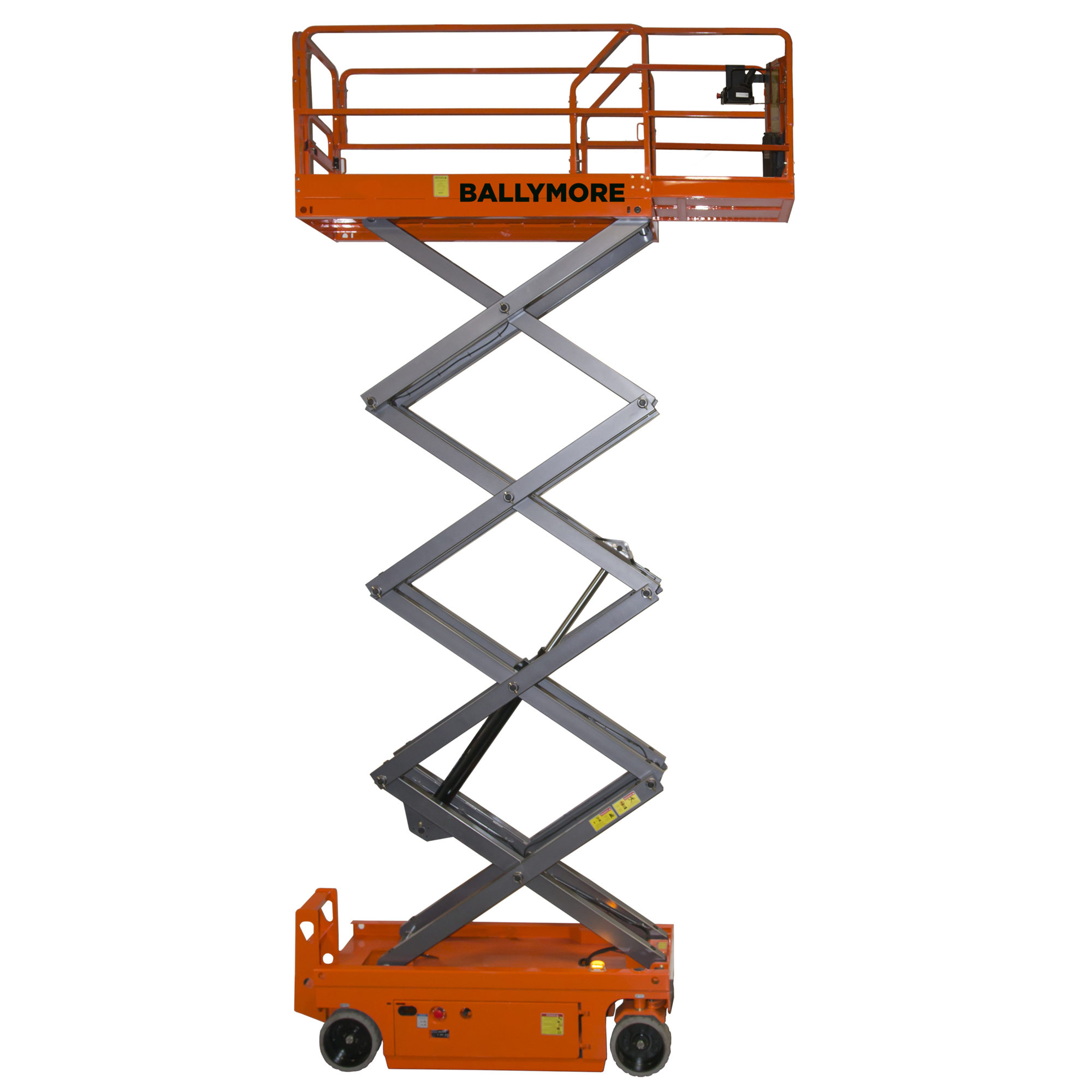 Ballymore, Drivable Scissor Lift, Capacity 500 lb, Working Height 32 ft, Platform Height 312 in, Model# DMSL-26
